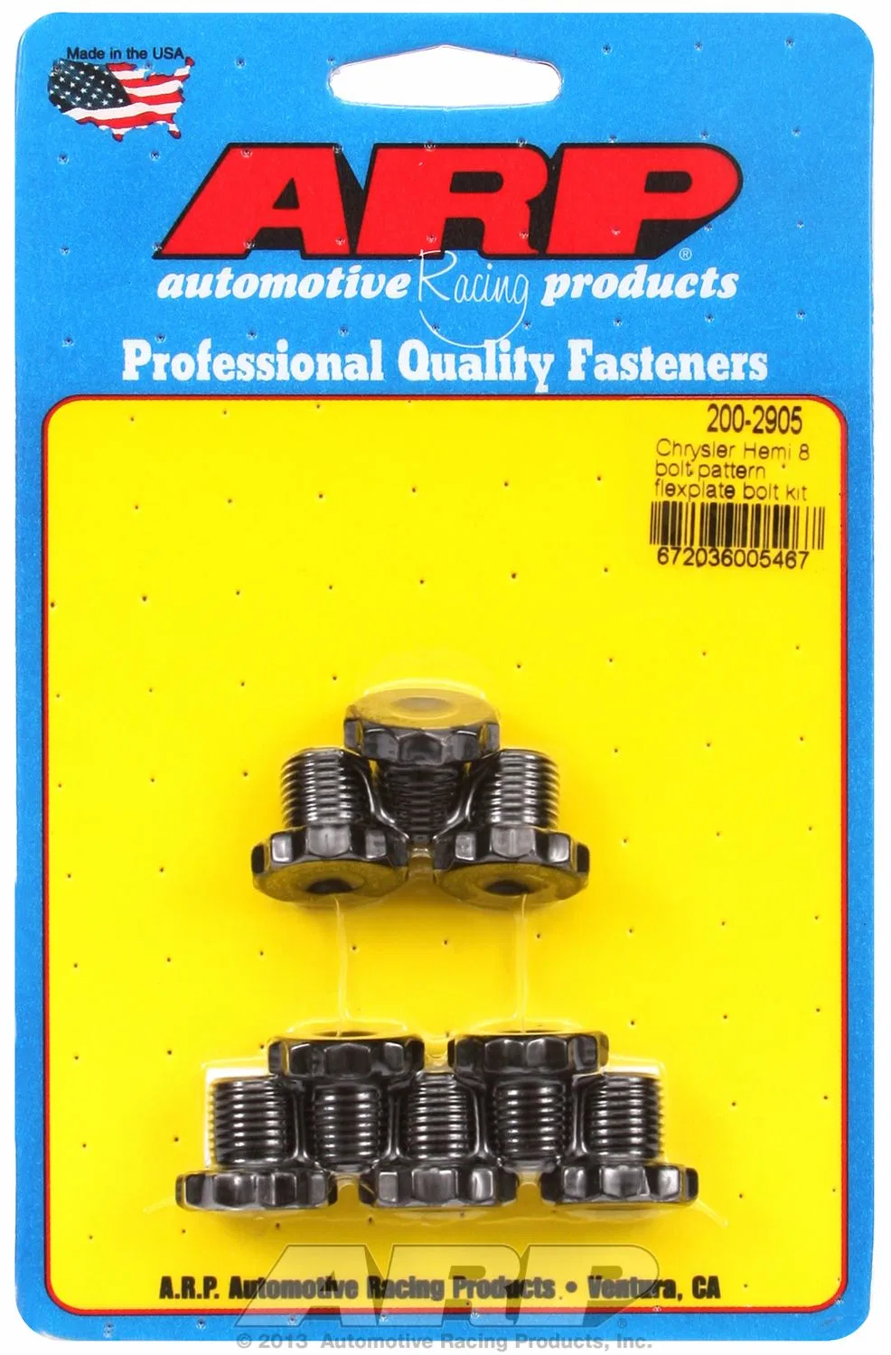 200-2905 – ARP Auto Trans Flexplate Bolt, For Use With Aftermarket 383/ 440 V8 Chrysler/ Dodge and Hemi with 8 Bolt C...
